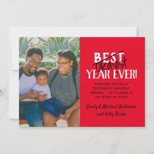 Best (NOT) Okayist Year Ever 2021 Holidays PHOTO Holiday Card