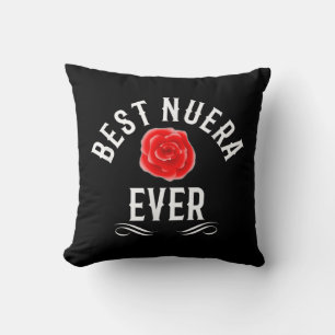 Best Nuera Ever Spanish Daughter In Law Throw Pillow