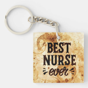 Best Nurse Ever Keychain