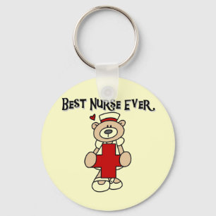 Best Nurse Ever T-shirts and Gifts Keychain