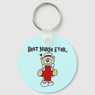 Best Nurse Ever T-shirts and Gifts Keychain