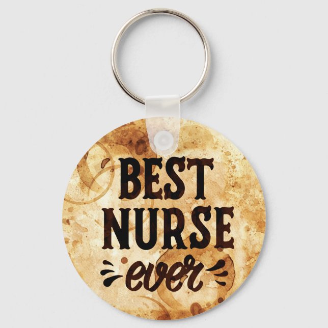 Best Nurse Keychain (Front)