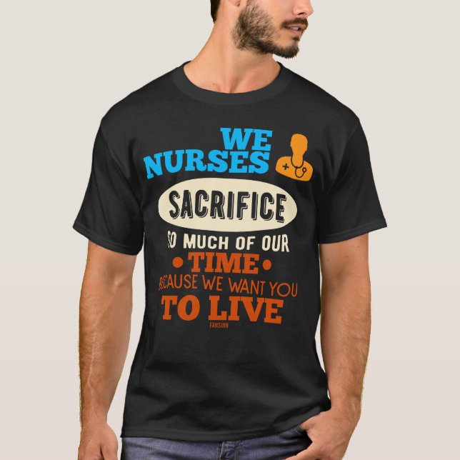 Best Nurse saying T-Shirt (Front)