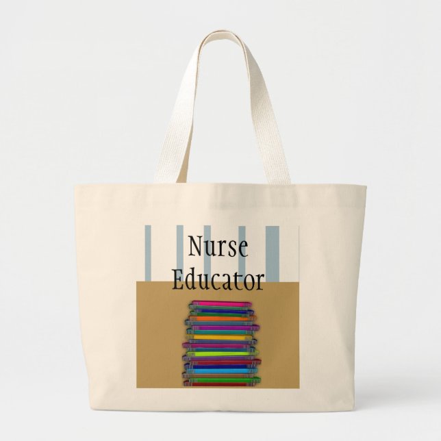 Best Nursing Instructor Tote Bag (Front)