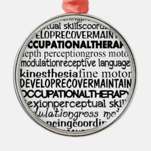Best Occupational Therapy Gifts Metal Ornament