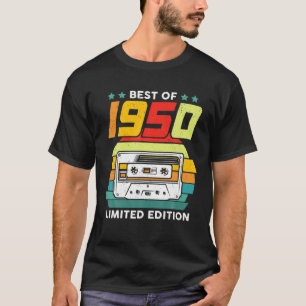Best Of 1950 72 Years Old 72Nd Birthday Decoration T-Shirt