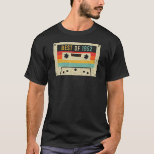 Best of 1952 Cassette Tape Retro Vintage 71st Birt T-Shirt