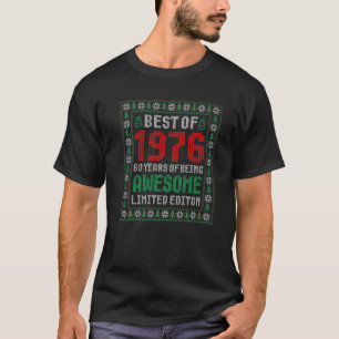 Best of 1976 46 Years Awesome 46th Birthday Christ T-Shirt