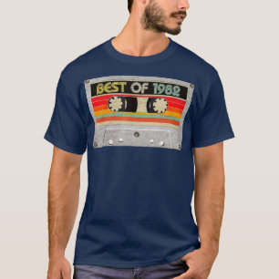 Best Of 1982 40th Birthday Cassette Tape T-Shirt