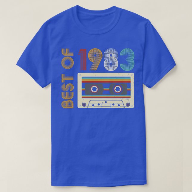 Best Of 1983 Birthday T-Shirt (Design Front)