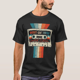 Best Of 1992 Cassette Tape 30 Birthday Gifts 30 Ye T-Shirt