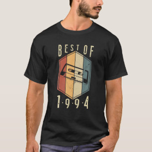 Best Of 1994 30 Year Old Gifts Cassette Tape 30th T-Shirt