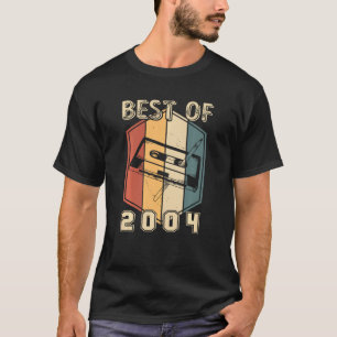 Best Of 2004 18 Year Old  Cassette Tape 18th Birth T-Shirt