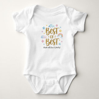 Best of Best Baby Bodysuit – Made with Love & Star