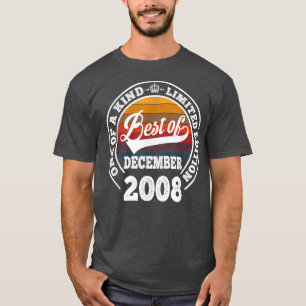 Best Of December 2008 14th Birthday Gift For 14 Ye T-Shirt