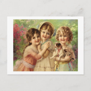 Best of Friends - Émile Vernon Postcard