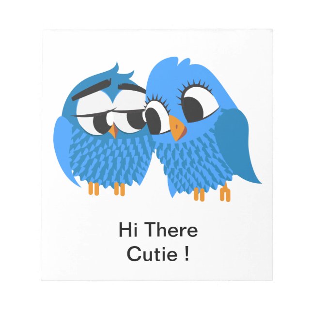 Best of friends owls notepad (Front)