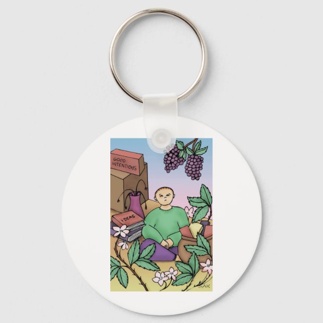 Best of Intentions Keychain (Front)