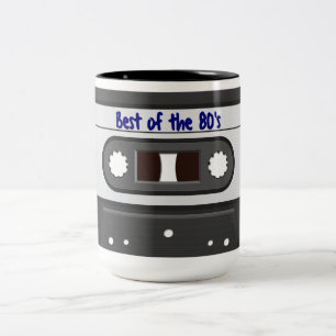 Best Of The 80's Retro Mix Tape Mug