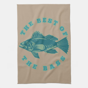 Best of the Bass Kitchen Towel