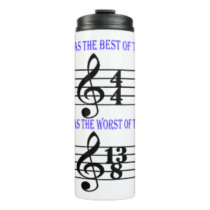 Best of times, worst of times thermal tumbler