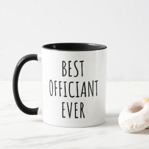 Best Officiant Ever Mug Wedding Thank You Gift