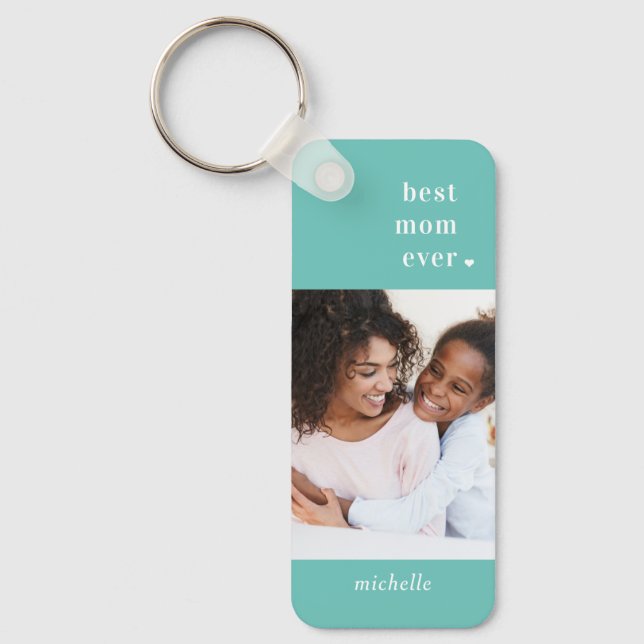 Best One Editable Colour Custom Photo Keychain (Front)