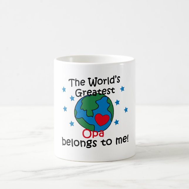 Best Opa Belongs to me Coffee Mug (Center)