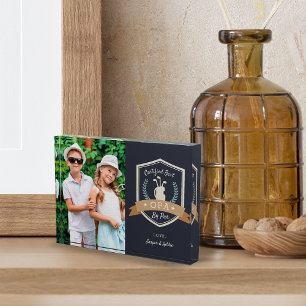 Best Opa By Par   Golf Grandpa Photo Block