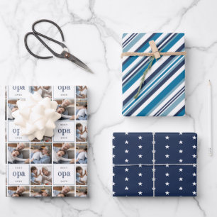 Best Opa Ever Father's Day Coordinating Wrapping Paper Sheet