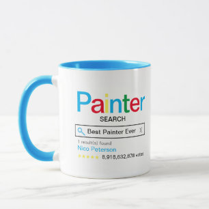 Best Painter Ever Search engine Result With name Mug
