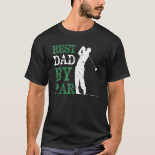 Best Papa By Par Father's Day Golf Dad Grandpa 1 T-Shirt