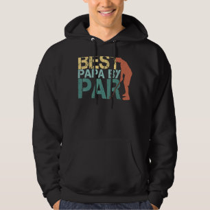 Best Papa By Par Father's Day Golf Grandpa 1 Hoodie