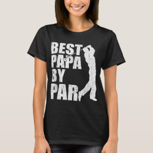 Best Papa By Par Funny Golf Father's Day Grandpa G T-Shirt