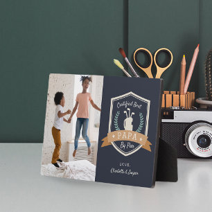 Best Papa By Par Golf Grandpa Photo Plaque