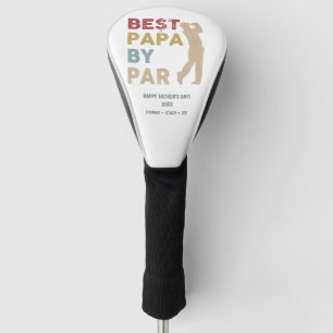 Best Papa By Par Personalized Father's Day Golf Head Cover