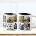 Best PAPA Ever Custom Photo Mug<br><div class="desc">Customize this mug and give it as a gift!</div>