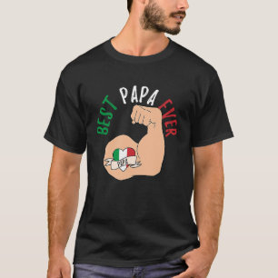 Best Papa Ever Italian Dad Fathers Day T-Shirt