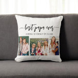Best Papa Grandpa Grandchildren Photo Collage Throw Pillow<br><div class="desc">Celebrate your Papa with the Best Papa Grandpa Grandchildren Photo Collage Throw Pillow. This personalized keepsake features a beautifully arranged collage of cherished photos, capturing special moments with his grandchildren. Crafted from high-quality materials, it adds a stylish and sentimental touch to any space, perfect for displaying on a bed or...</div>