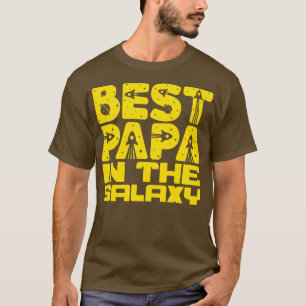 Best Papa In The Galaxy T-Shirt
