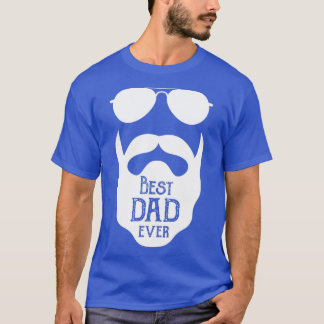 Best papa t for bearded men on mens day 1 T-Shirt
