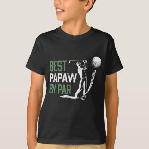 Best Papaw By Par Father's Day Gifts Golf Lover T-Shirt