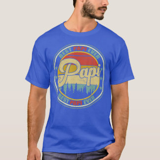 Best Papi Ever Vintage Retro Grandpa Fathers Day T-Shirt