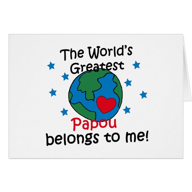 Best Papou Belongs to me (Front Horizontal)