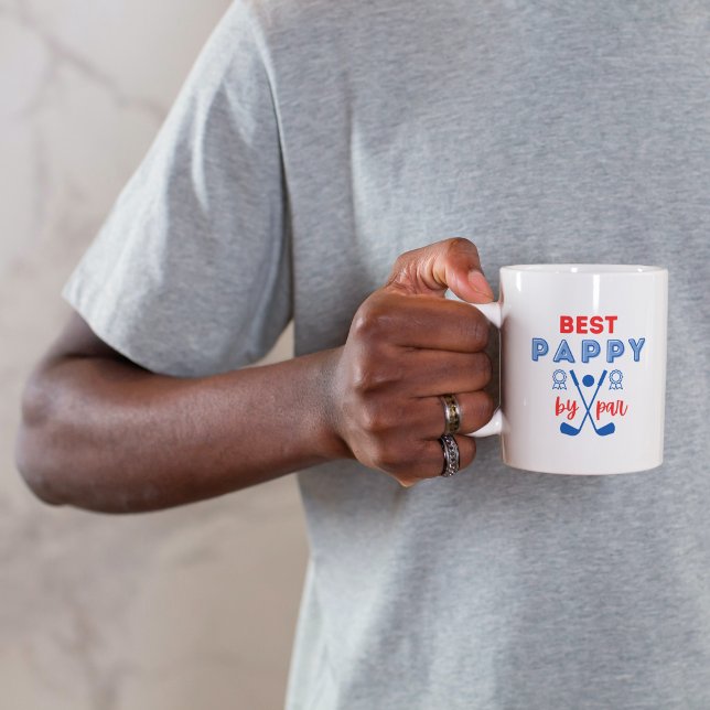 Best Pappy By Par Par Golf Mug (Créateur téléchargé)