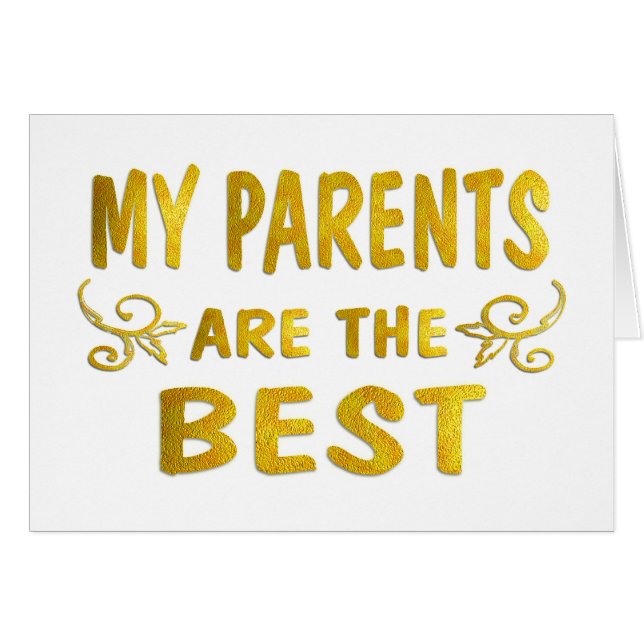 Best Parents (Front Horizontal)
