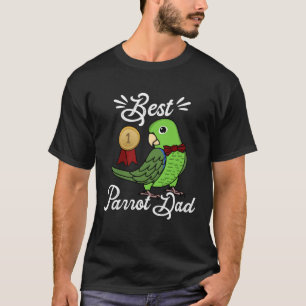 Best Parrot Dad I Green Parrotlet T-Shirt