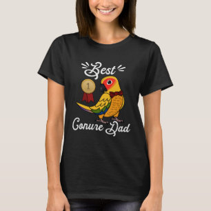 Best Parrot Dad I Sun Conure T-Shirt
