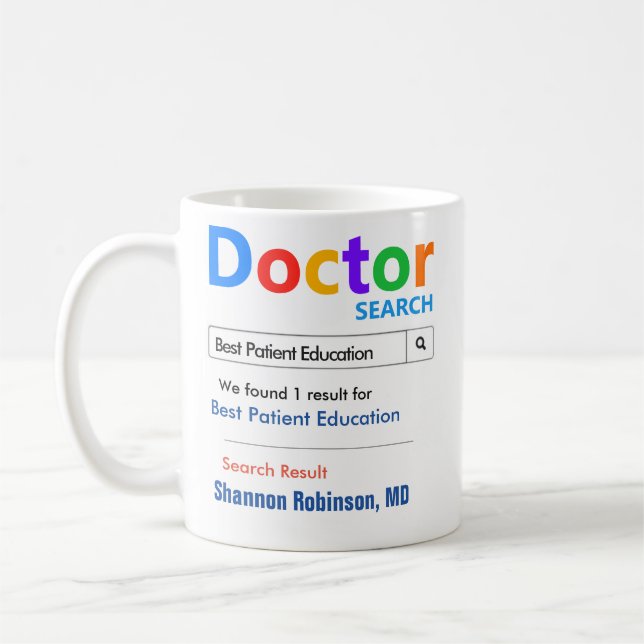 Best Patient Education Gift Mug (Left)
