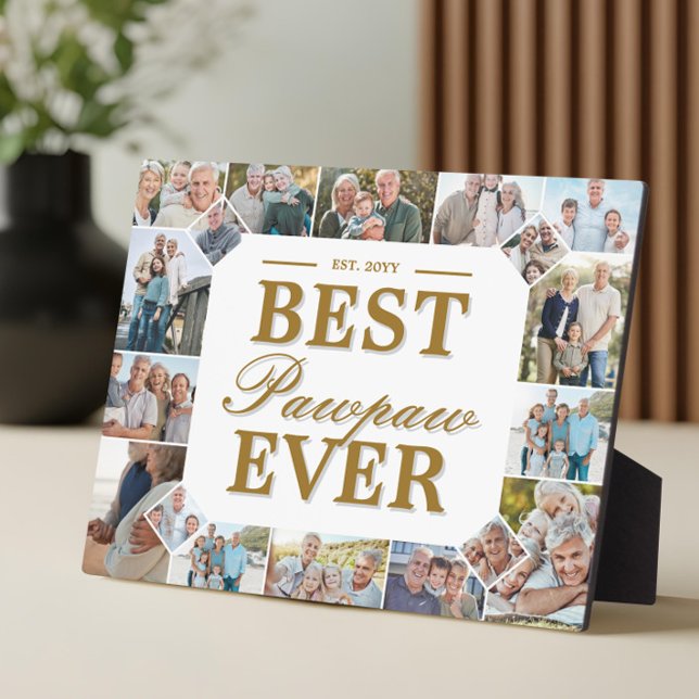 Best Pawpaw Ever Father's Day Photo Frame Collage (Best Pawpaw Ever Father's Day Photo Frame Collage)